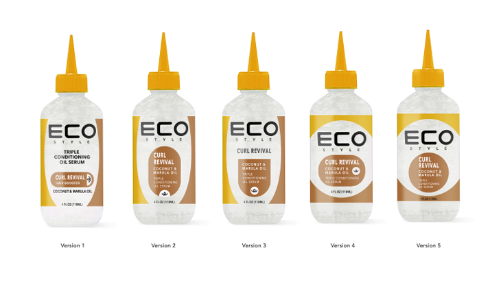 Packaging structure and label detail
