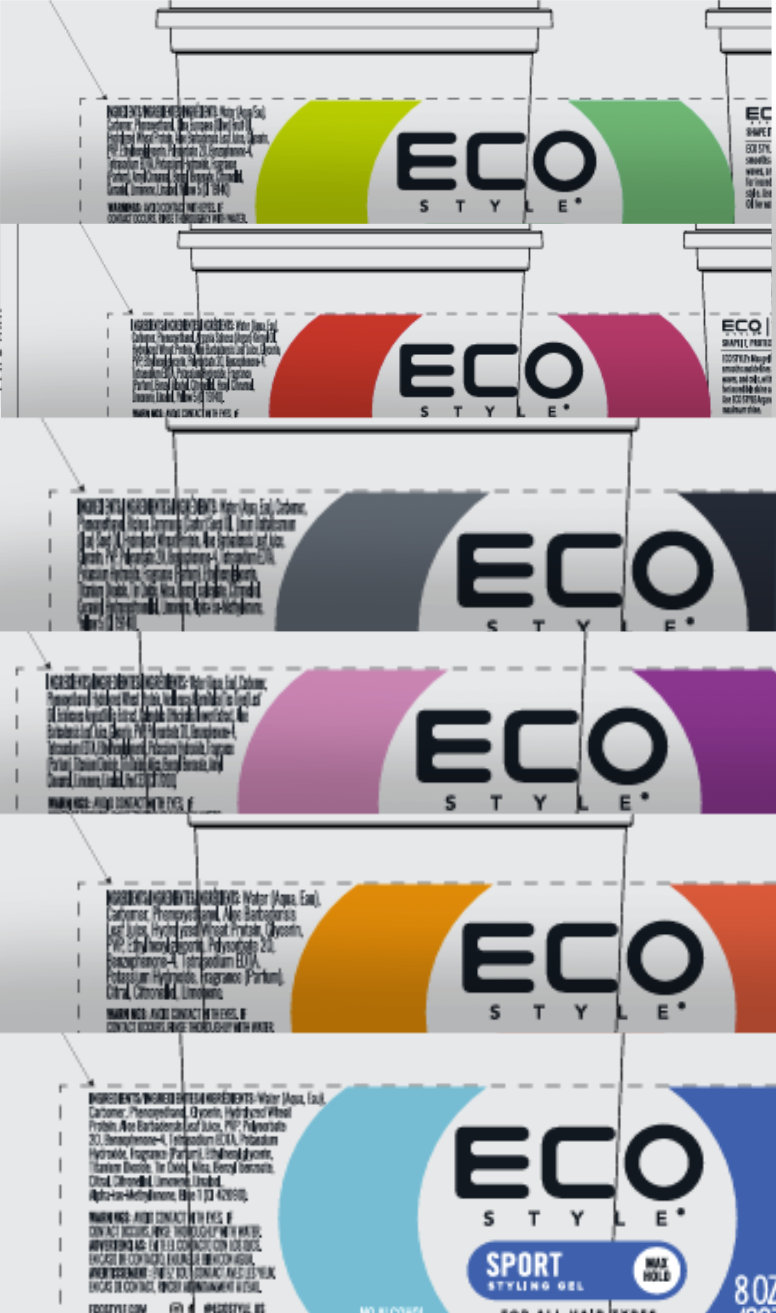 Packaging structure and label detail
