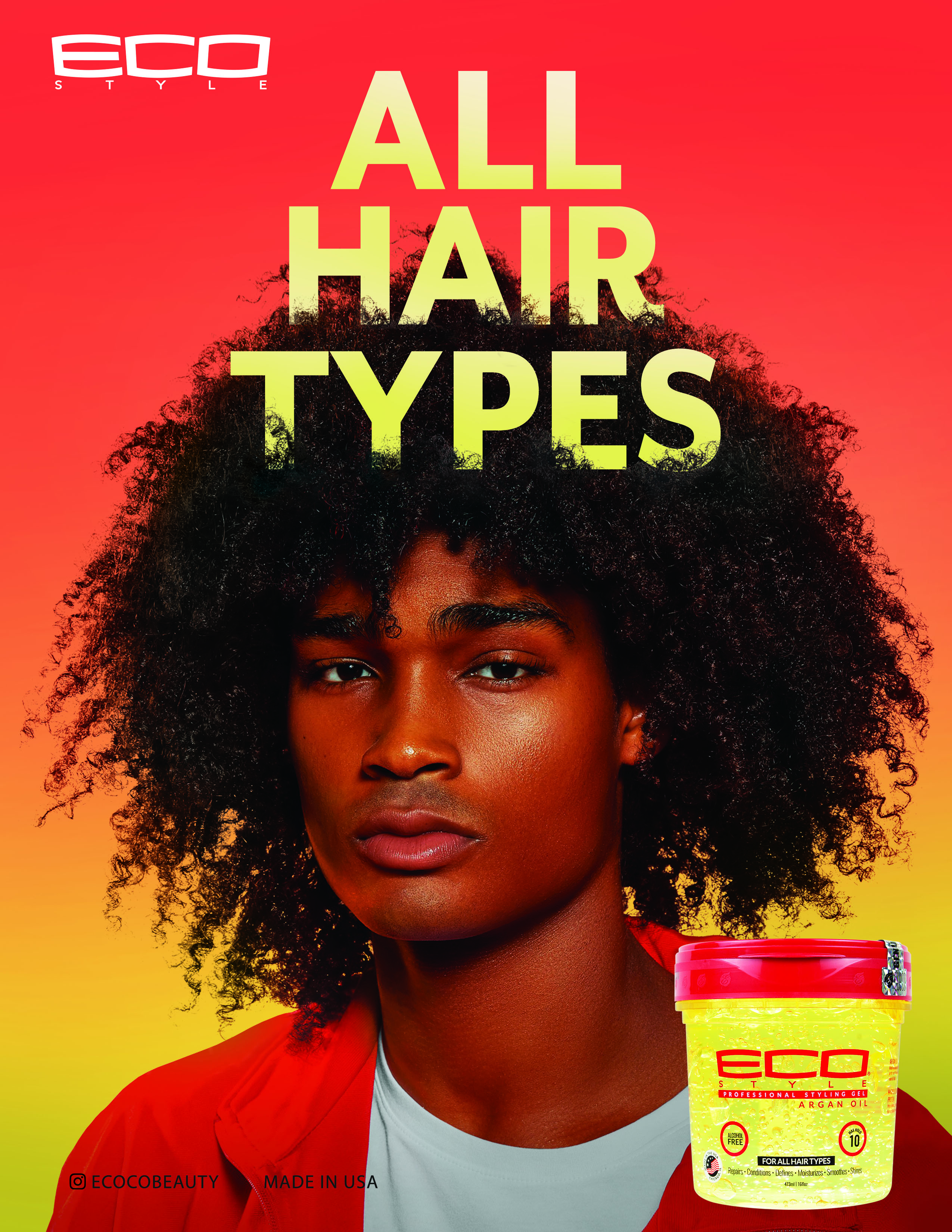 Magazine ad layout preview